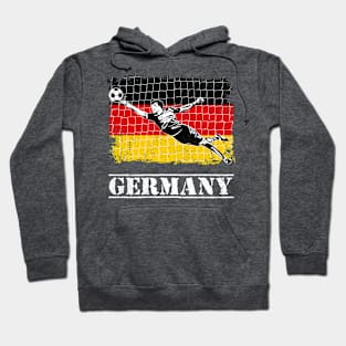 Germany Soccer Supporter Goalkeeper Shirt Hoodie